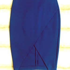 Express Asymmetrical Pencil Skirt